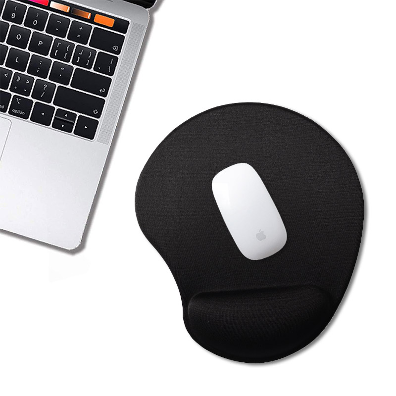 Comfortable Gel Computer Mouse pad with Wrist Support Smooth Surface and Non-Slip PU Base for Pain Relief, Laptop, Office & Home
