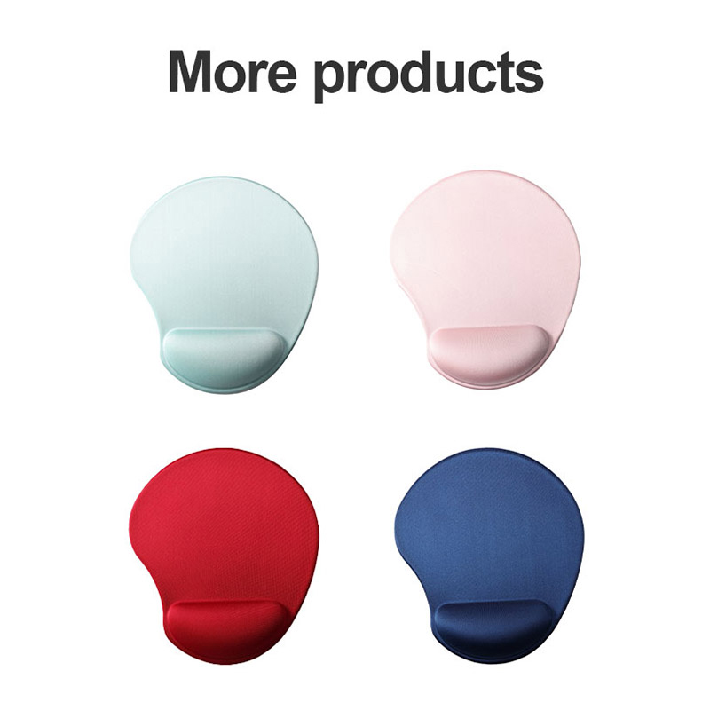 Comfortable Gel Computer Mouse pad with Wrist Support Smooth Surface and Non-Slip PU Base for Pain Relief, Laptop, Office & Home