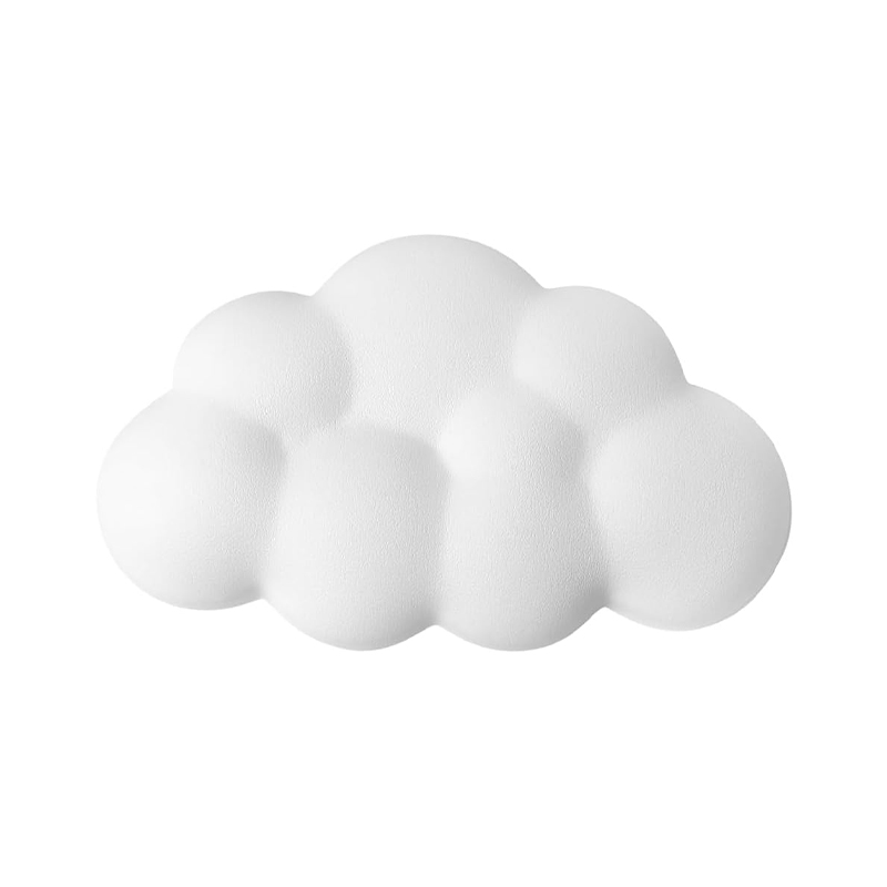 Ergonomic Cloud Soft PU Leather Memory Foam Wrist Rest Cushion for Mouse