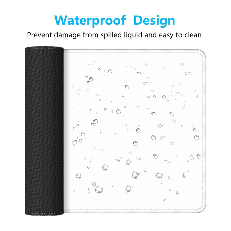 Custom Size Eco-Friendly Mouse Pad – Waterproof, Scratch-Proof & Machine Washable, Natural Rubber Base