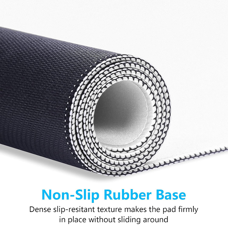 Custom Size Eco-Friendly Mouse Pad – Waterproof, Scratch-Proof & Machine Washable, Natural Rubber Base
