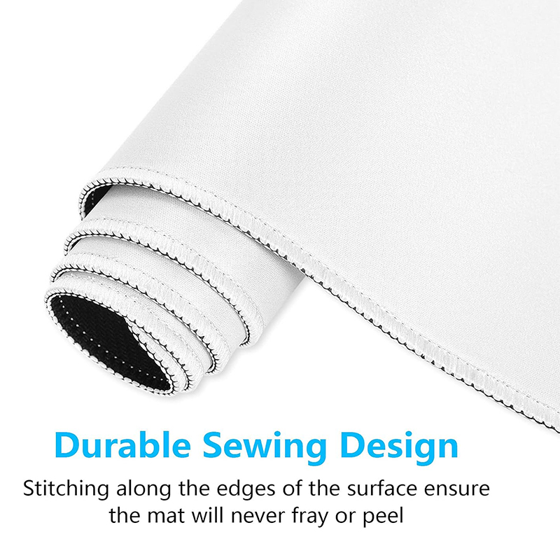 Custom Size Eco-Friendly Mouse Pad – Waterproof, Scratch-Proof & Machine Washable, Natural Rubber Base