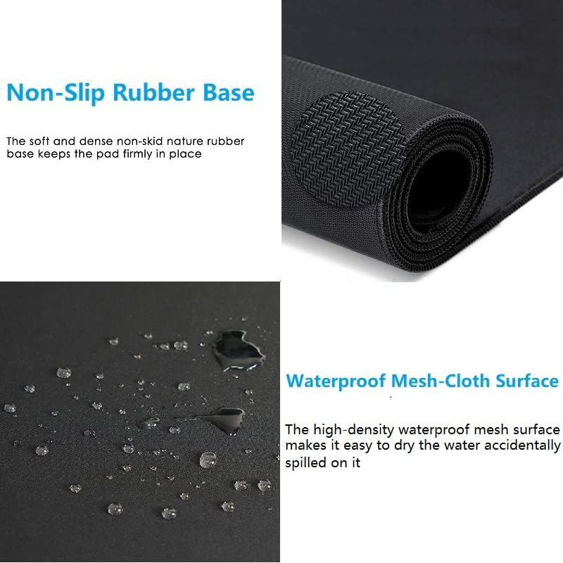 Custom 4XL Rubber Desk Mat Waterproof Gaming Mouse Pad for PC Desktop