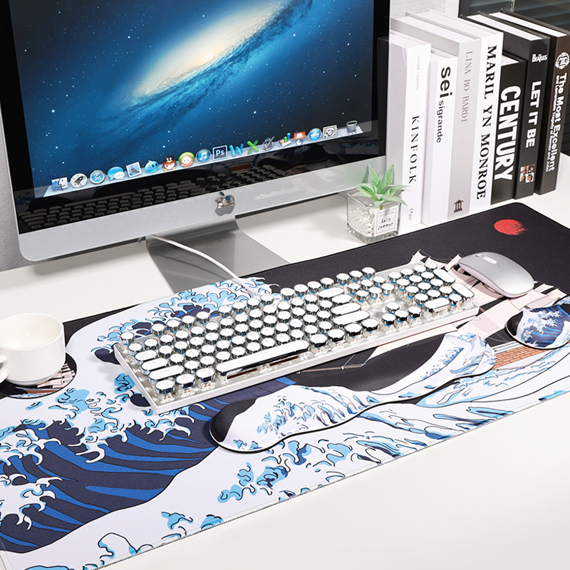 Ergonomic Memory Foam Keyboard pad Wrist Support for Typing Pain Relief
