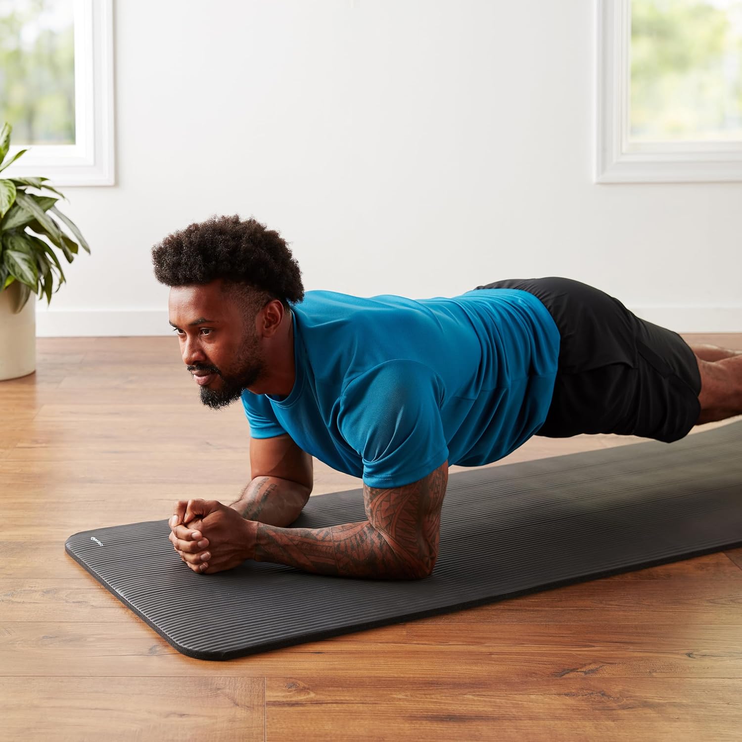 Custom NBR Yoga Mat – Extra Thick 1/2″ Non-Slip Foam with Carrying Strap