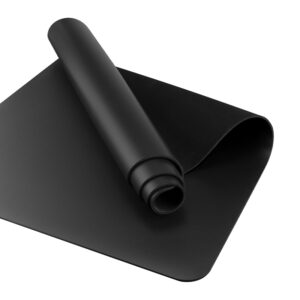 Custom PU & Natural Rubber Yoga Mat – Non-Slip 5mm with Carrying Strap