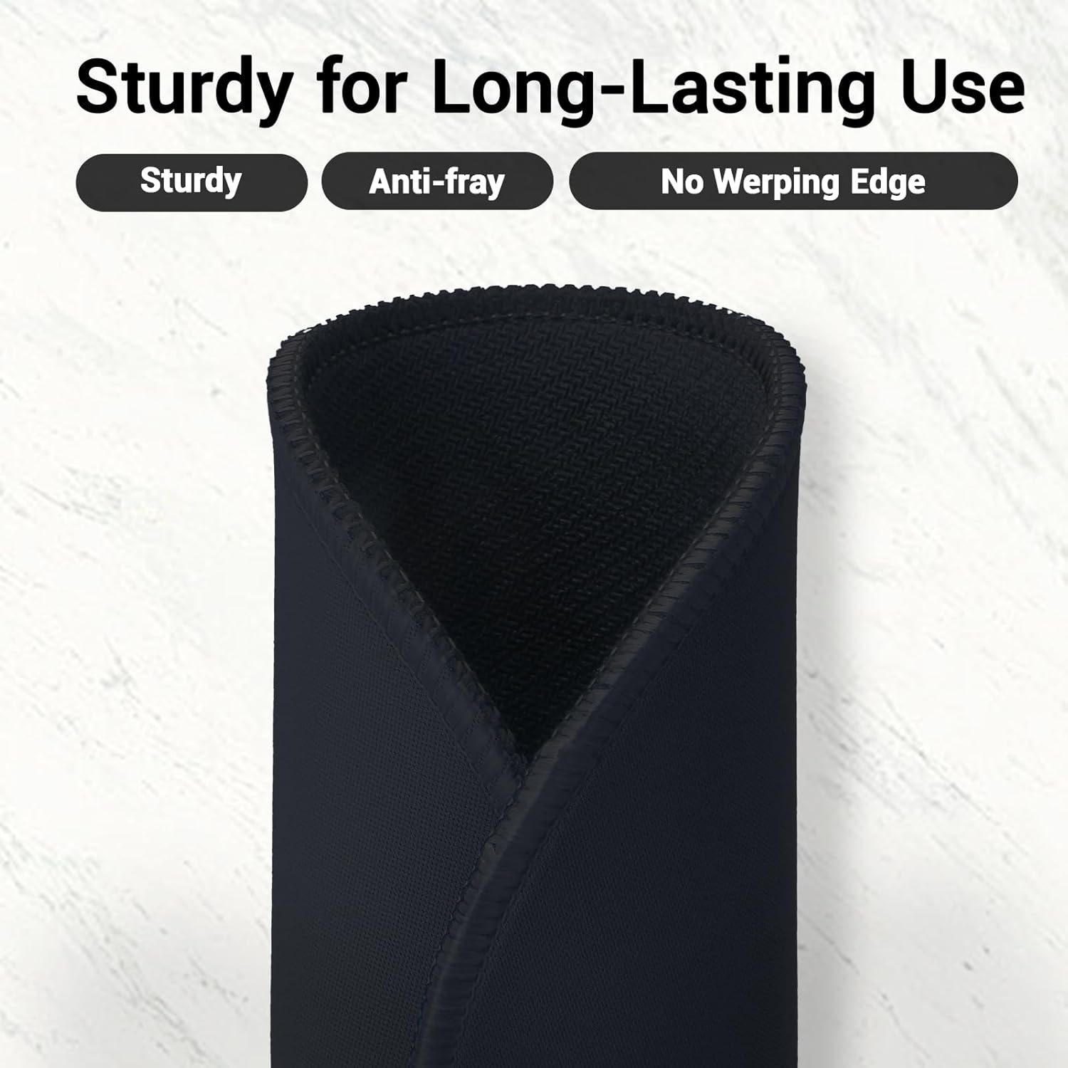 Custom Round Mouse Pad, Non-Slip Rubber Base Mouse pad with Stitched Edge