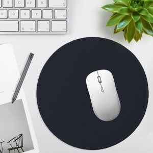 Custom Round Mouse Pad, Non-Slip Rubber Base Mouse pad with Stitched Edge