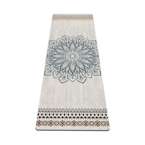 Luxury Custom Yoga Mat – Suede Surface, Natural Rubber Grip, Any Size
