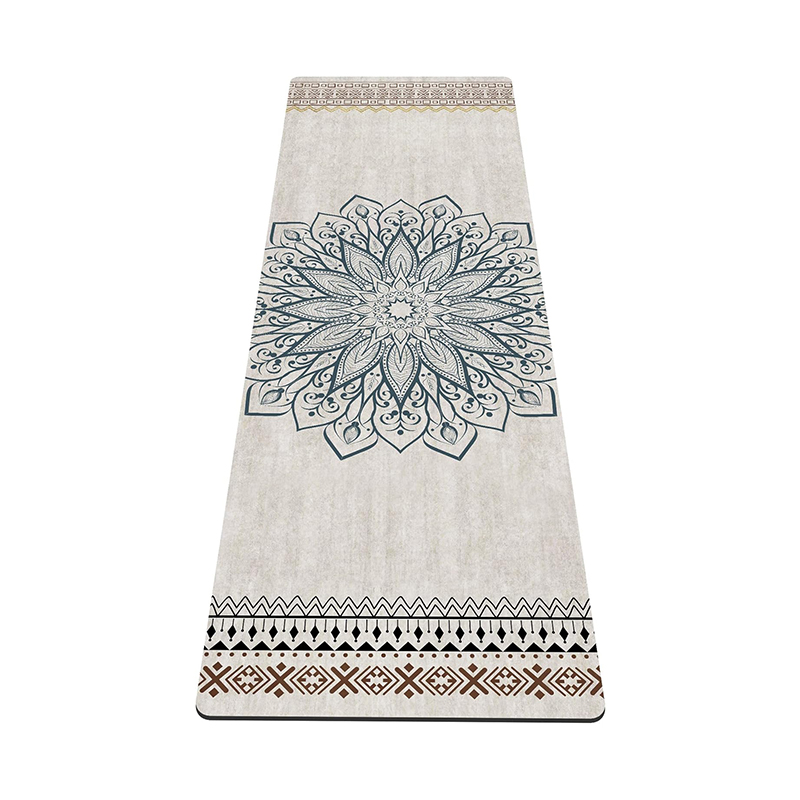 Luxury Custom Yoga Mat – Suede Surface, Natural Rubber Grip, Any Size