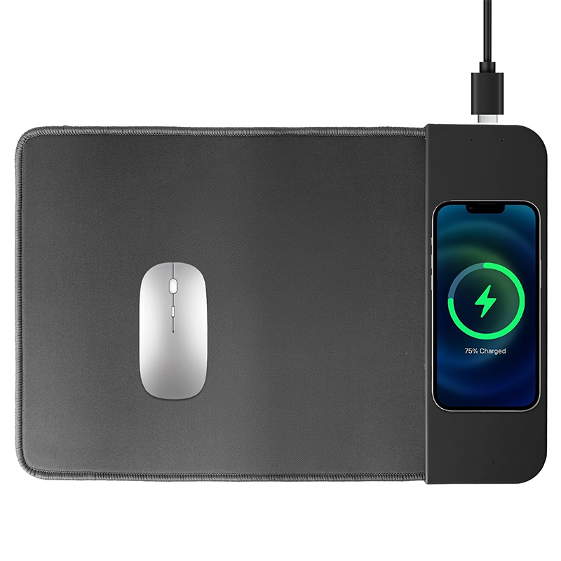 15W Wireless Charging Mouse Pad with Wrist Support